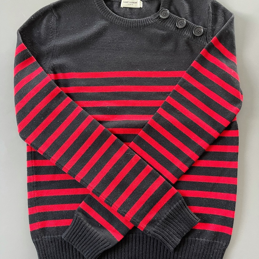 Saint Laurent Striped Sweater